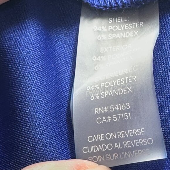 Calvin Klein Womens Royal Blue Sleeveless Sheath Dress SZ 8 Old Money Preppy - Picture 6 of 9